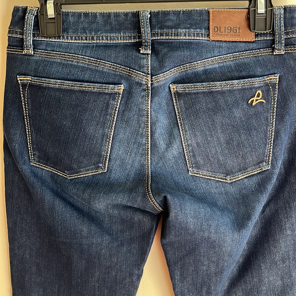 DL1961 Grace High Rise Straight Jeans New Condition - Picture 9 of 15